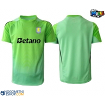 Moški Nogometni dresi Aston Villa Vratar Gostujoči 2025-26 Kratek Rokav